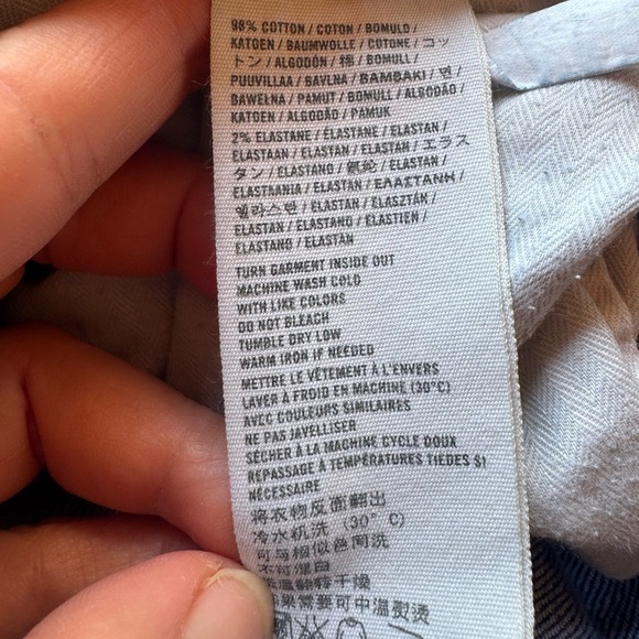 Abercrombie & Fitch . Blue Skinny Jeans Distressed Denim - Picture 6 of 8